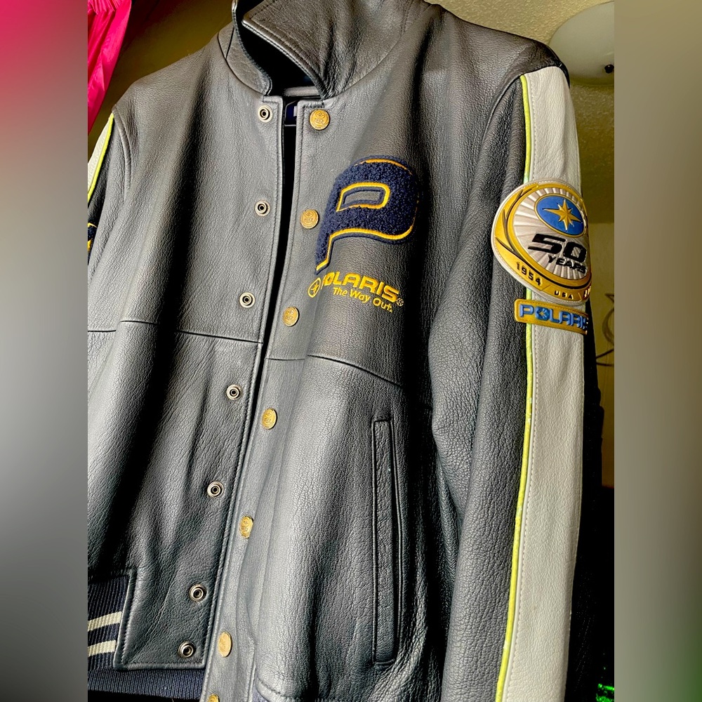 Leather Polaris jacket